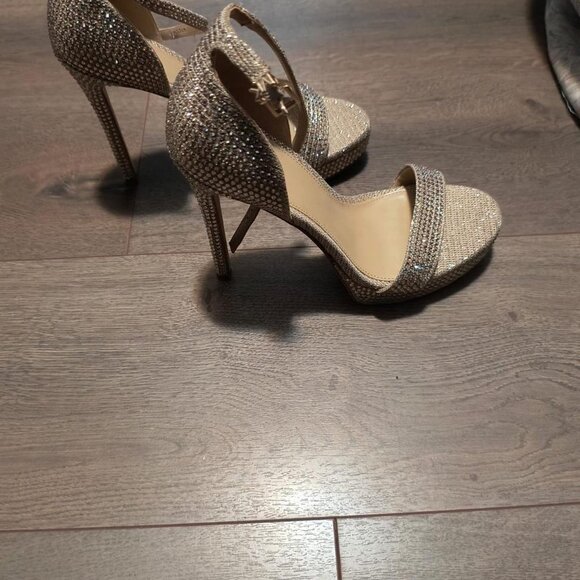 Michael Kors Size 8 Rhinestone Heels - Picture 2 of 4